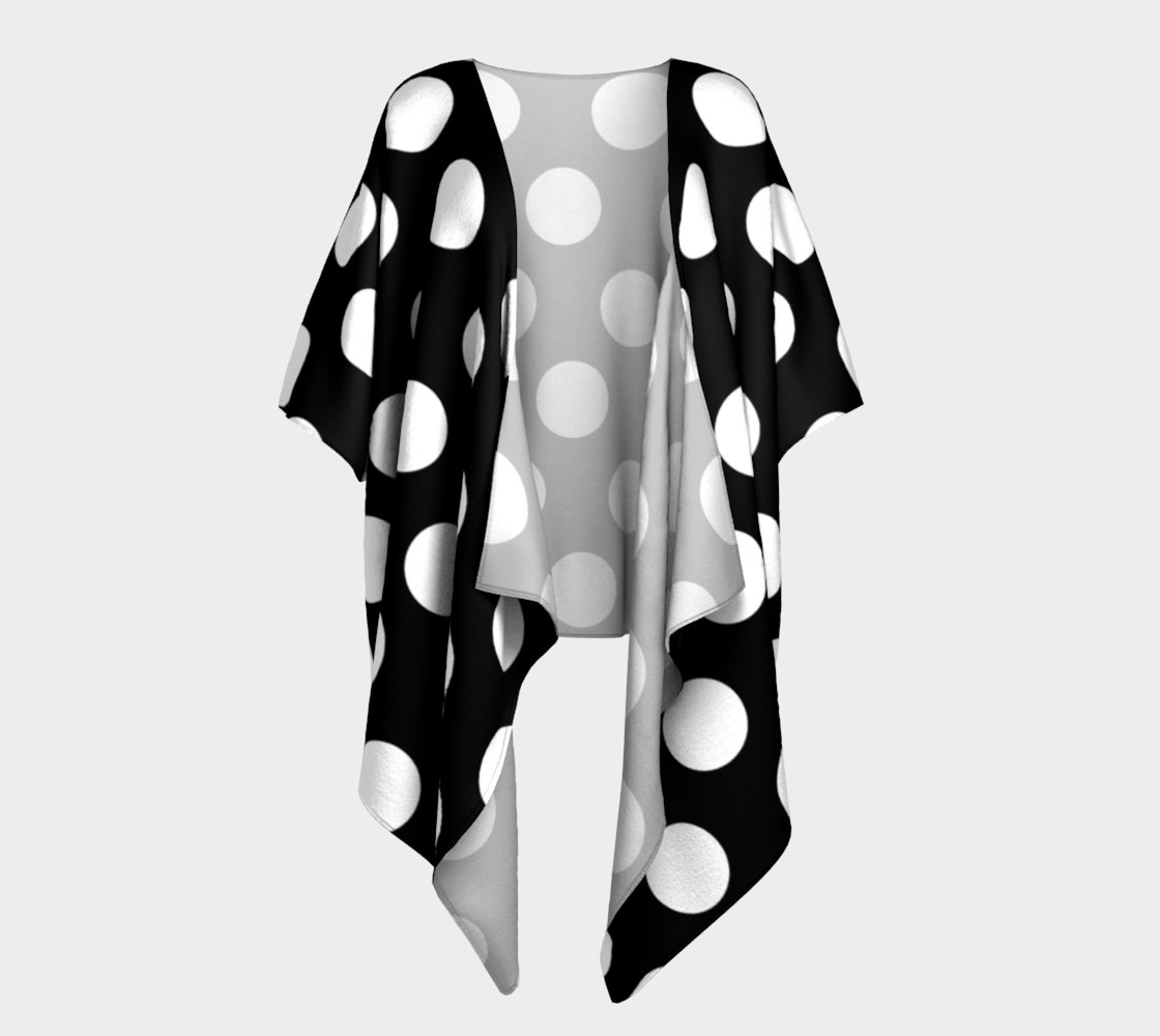 Effervescence Draped Kimono preview #1