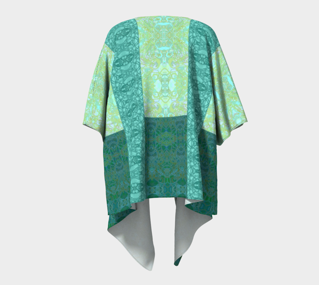 Kaleid Teal Patchwork preview #4