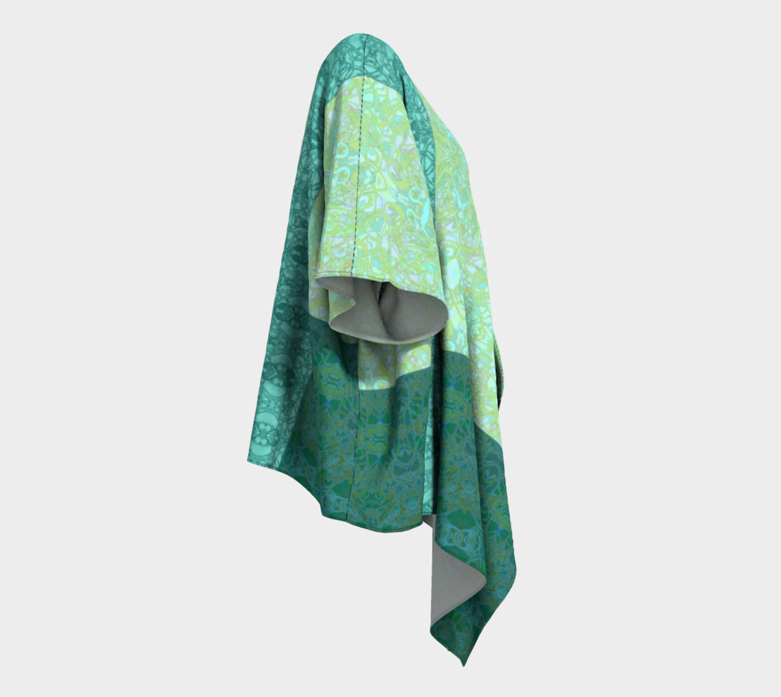 Kaleid Teal Patchwork preview #3