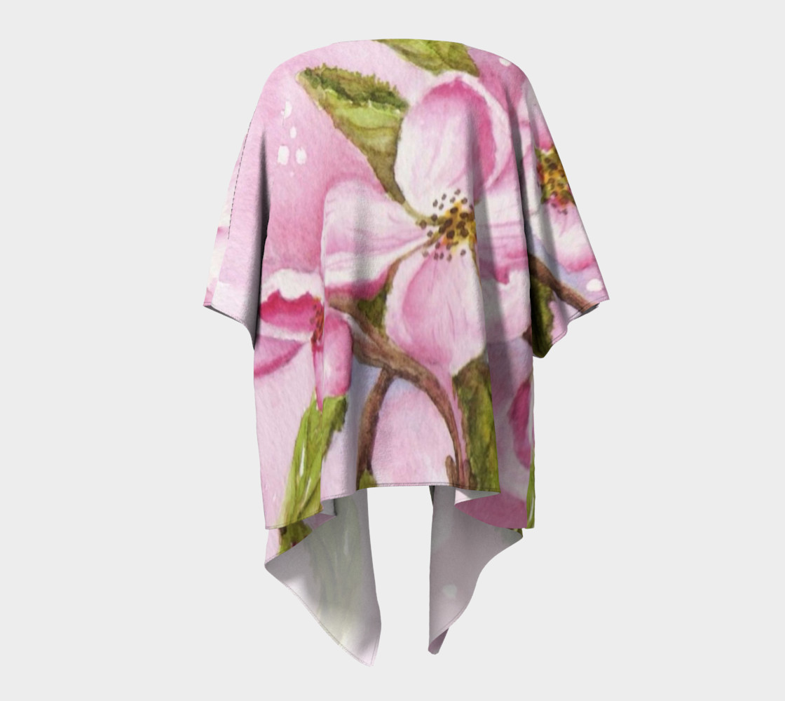 Watercolor Pink Apple Blossoms preview #4