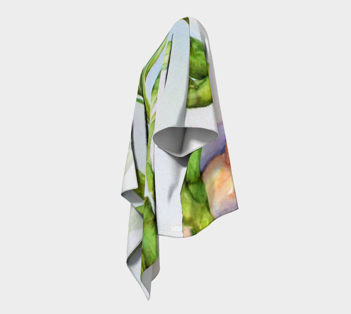 Watercolor Lucky Bamboo with Colorful Rocks preview #2