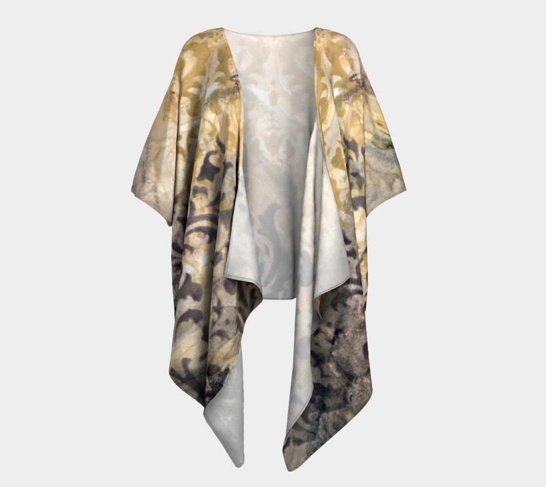 Gathering Natural Draped Kimono preview #1