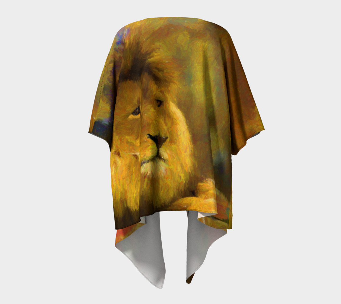 GOLDEN LION DRAPE preview #4