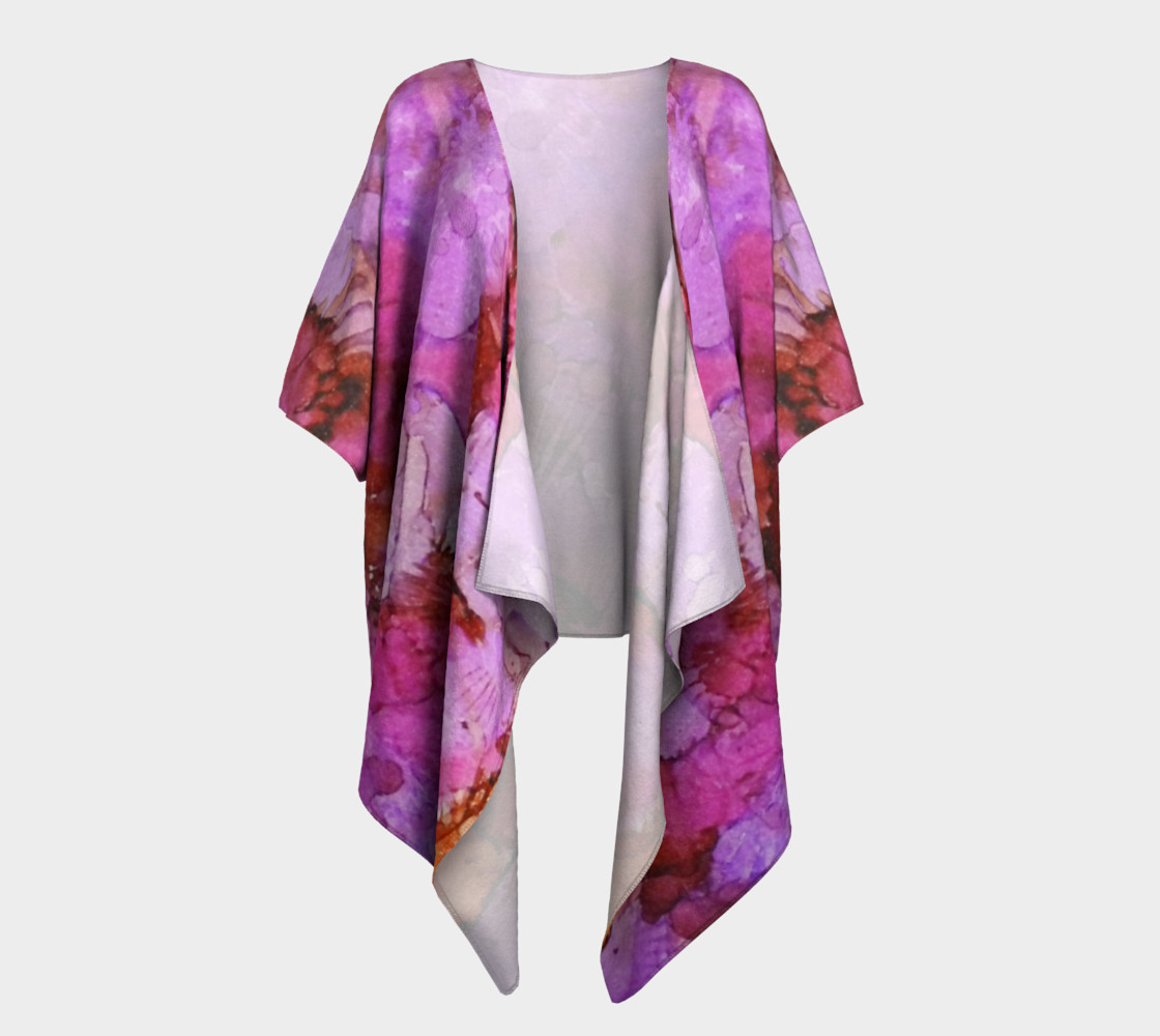 Blossoms Ink #1Draped Kimono preview #1