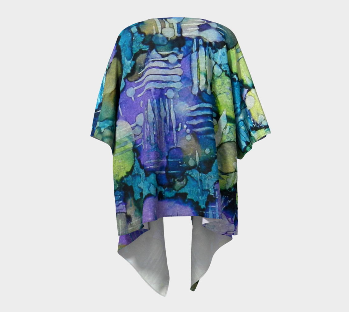 Spring Weave Ink #4 Drapaed Kimono preview #4