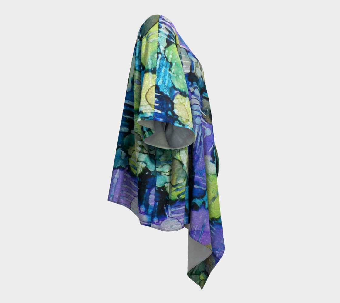 Spring Weave Ink #4 Drapaed Kimono preview #3