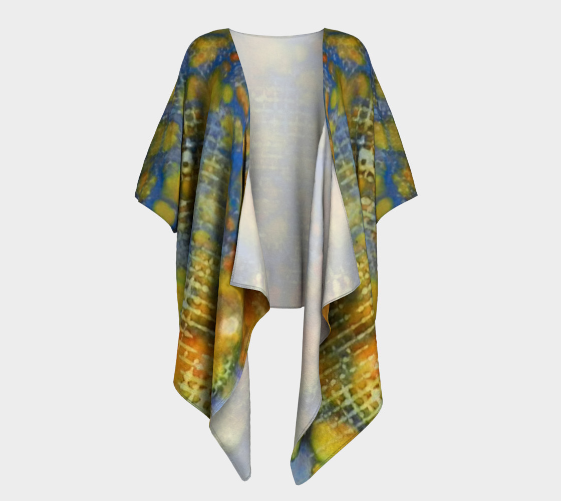 Window Into Summer Ink # 17 Draped Kimono preview #1