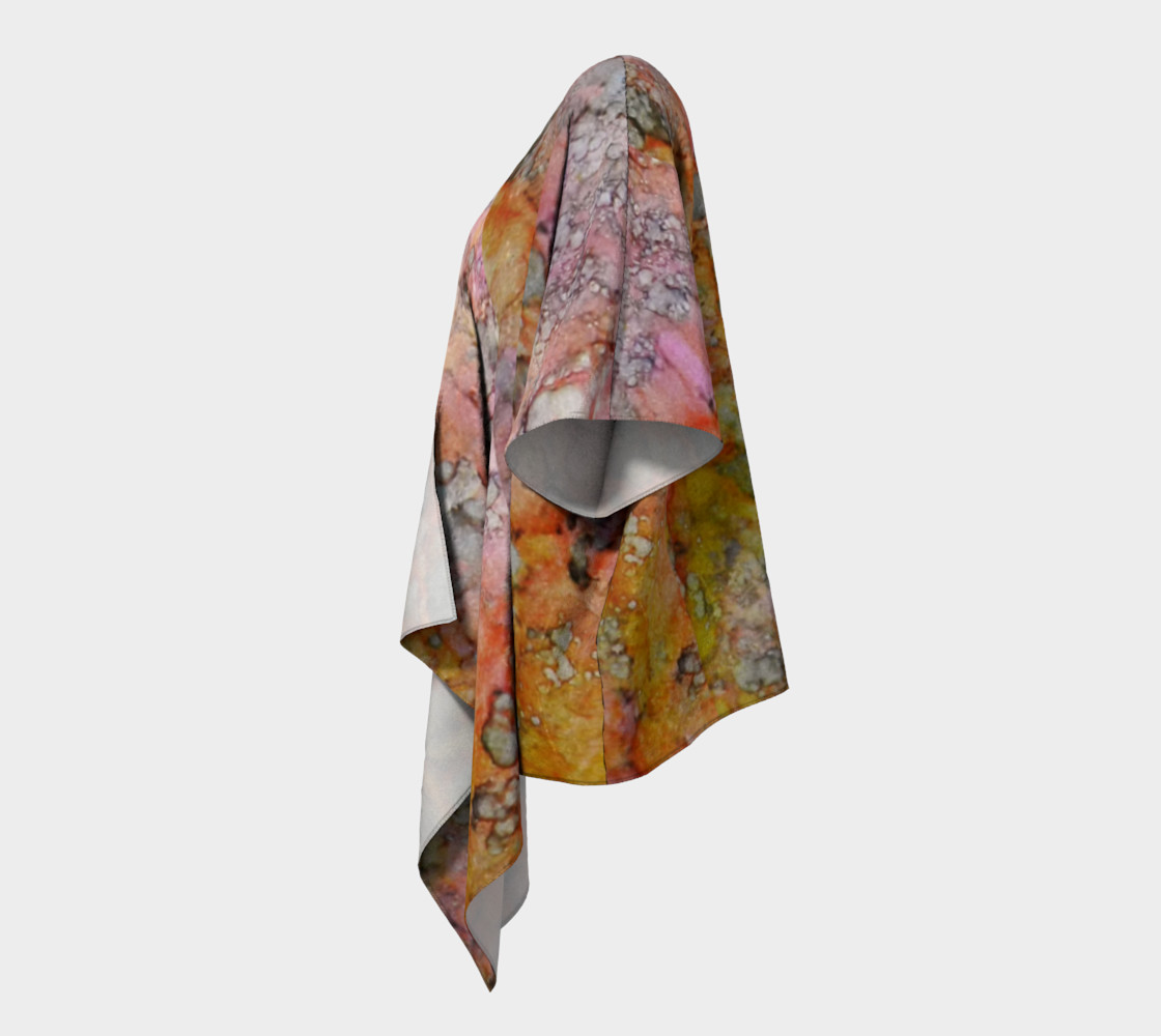 Carnival Glass Ink #27 Crop Top Draped Kimono preview #2
