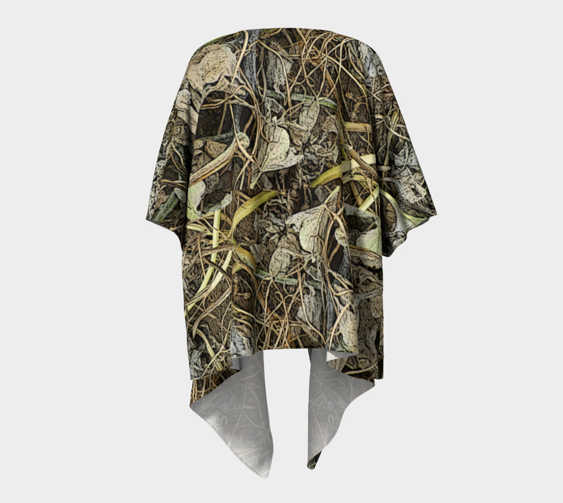 Pumpkin Vine Draped Kimono preview #4