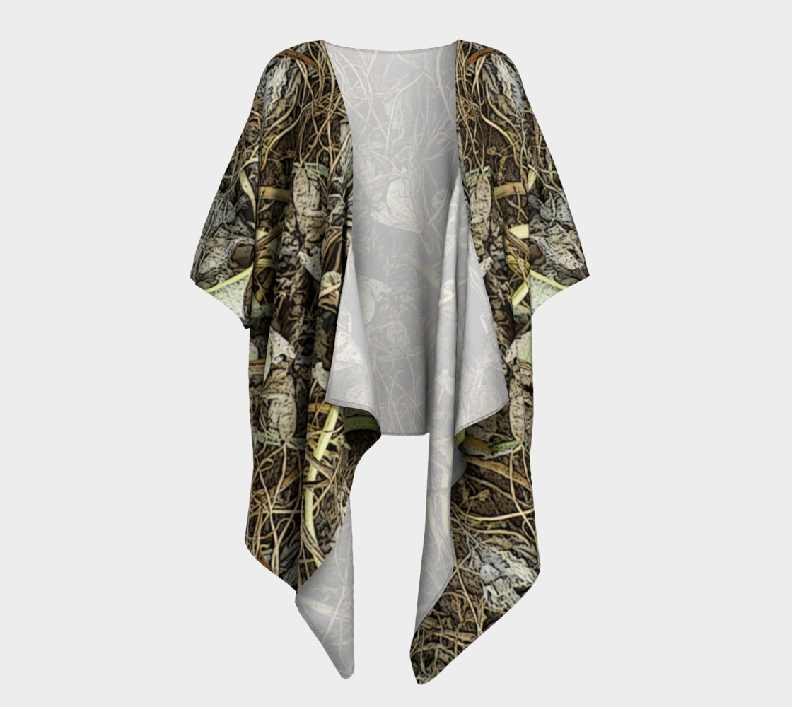 Pumpkin Vine Draped Kimono preview #1