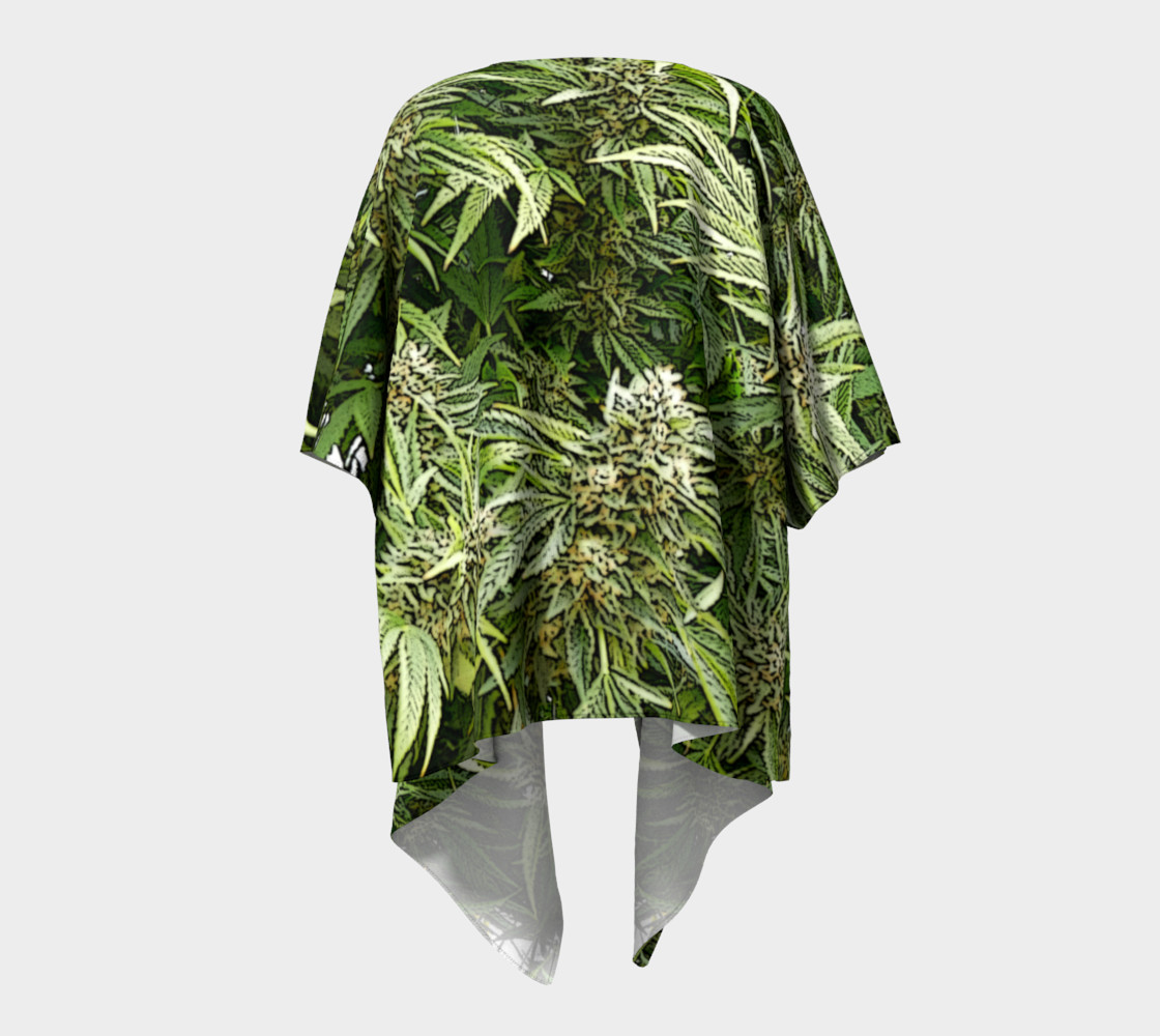 Hemp #4 Draped Kimono preview #4