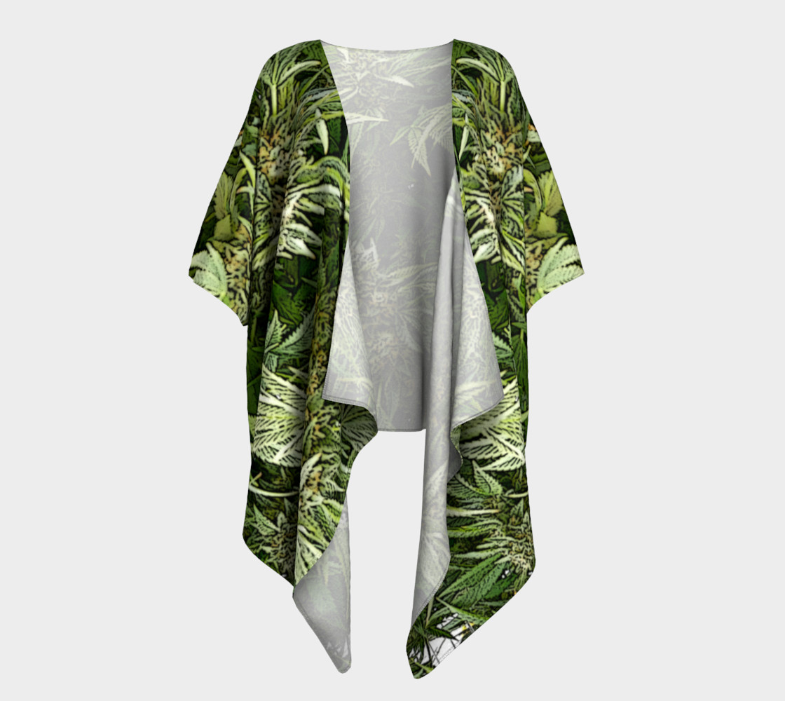 Hemp #4 Draped Kimono preview #1