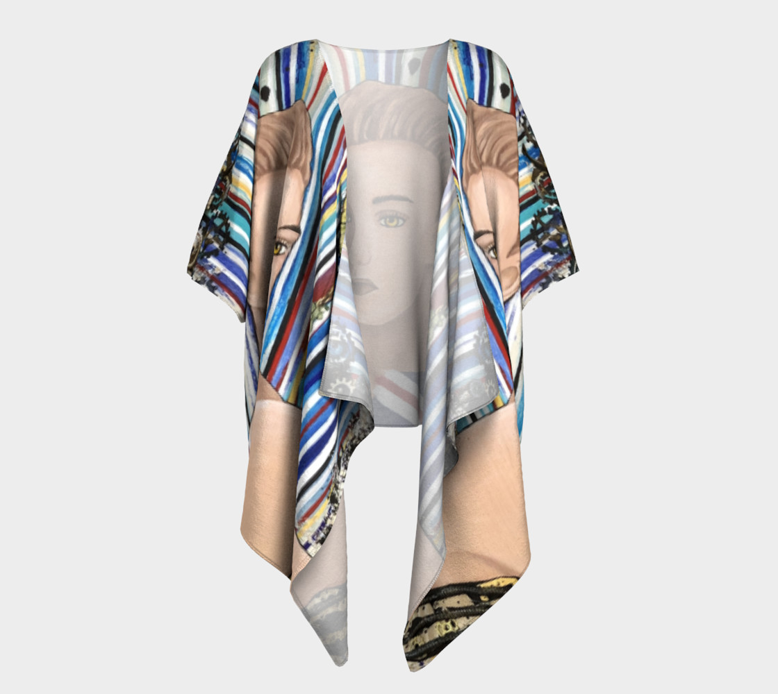 Automaton Paratrooper Draped Kimono preview #1