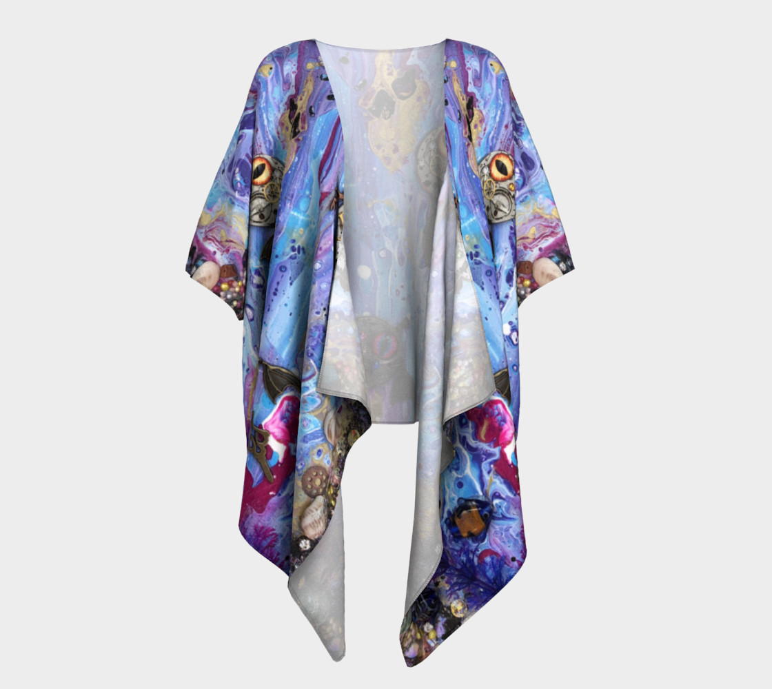 Sea Sprite Draped Kimono preview #1