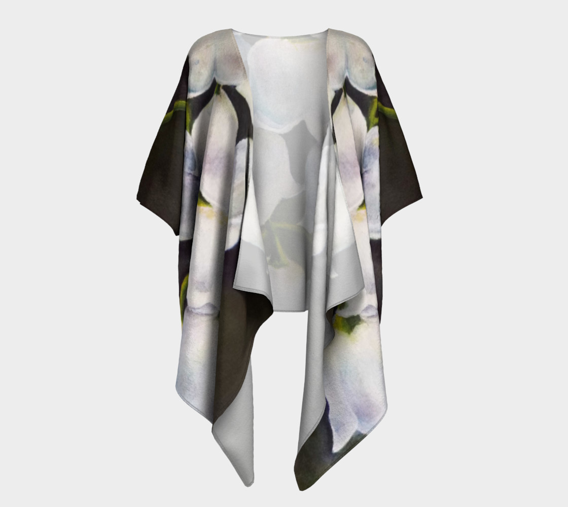 Lily of the Valley Draped Kimono preview #1