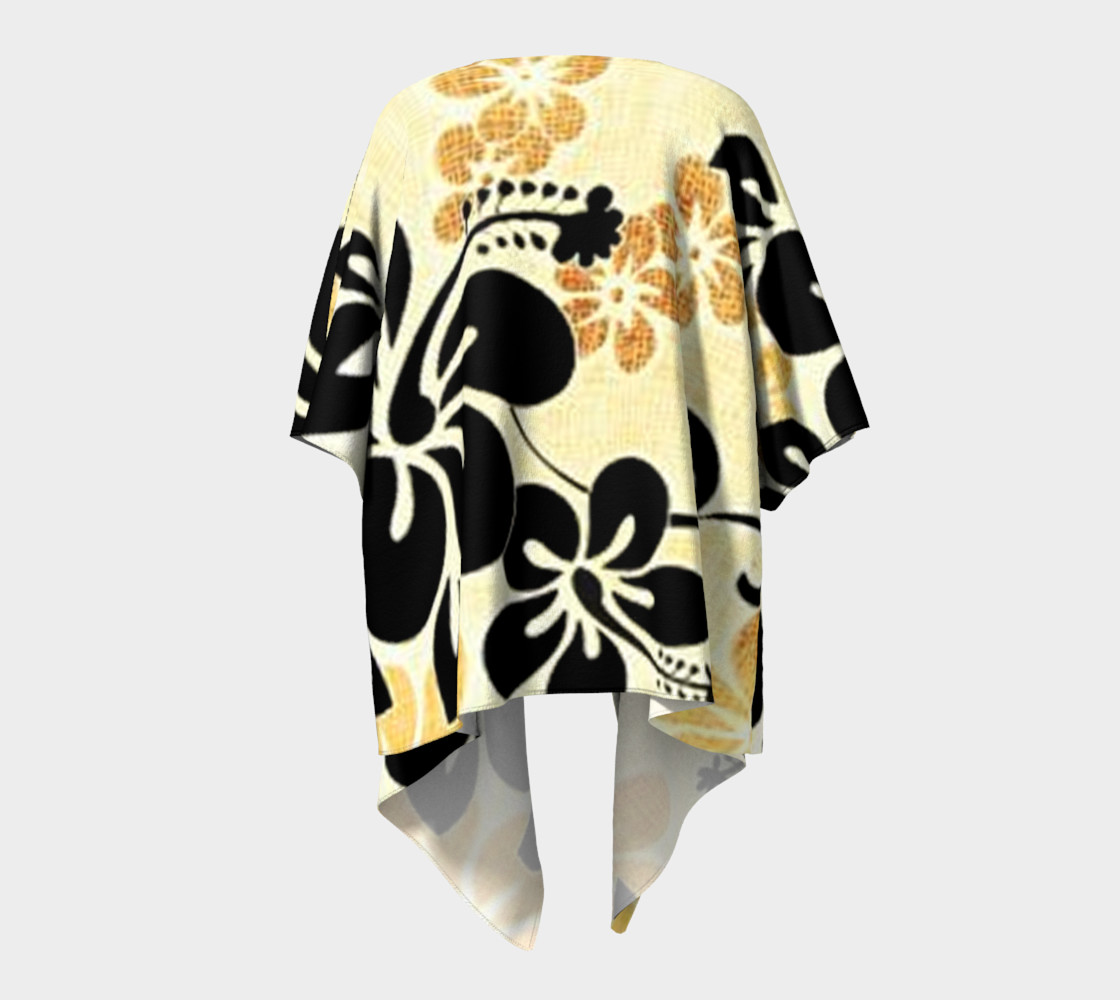 Black and Khaki Hawaiian Hibiscus preview #4