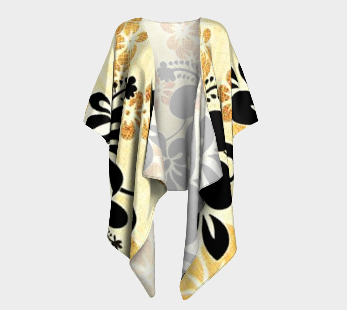 Black and Khaki Hawaiian Hibiscus preview #1