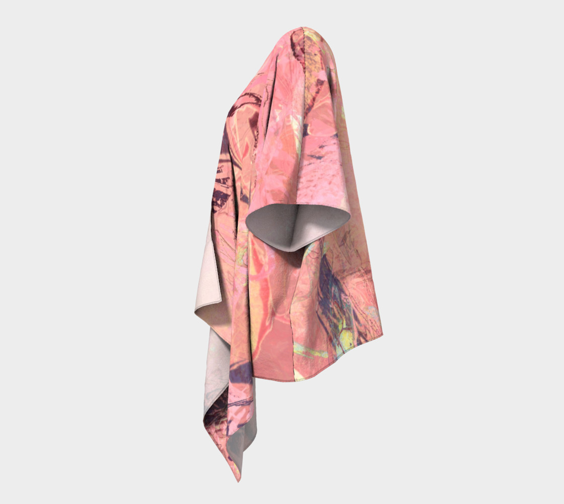 WI Romantic Blush Draped Kimono preview #2