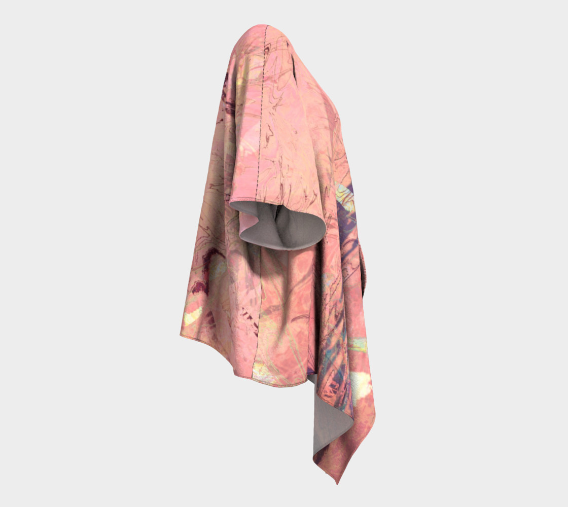 WI Romantic Blush Draped Kimono preview #3