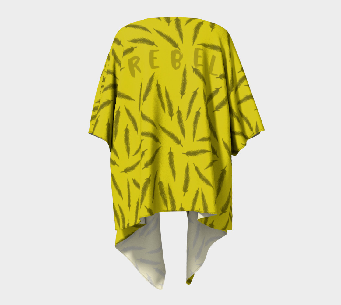 Rebel Draped Kimono in Mellow preview #4