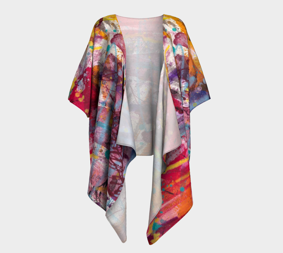 Happiness Draped Kimono preview #1