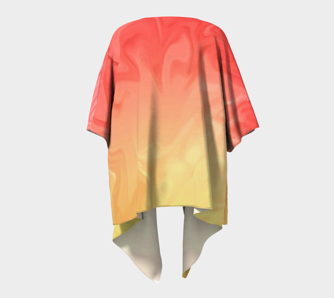 Ombre Orange Yellow Pattern preview #4