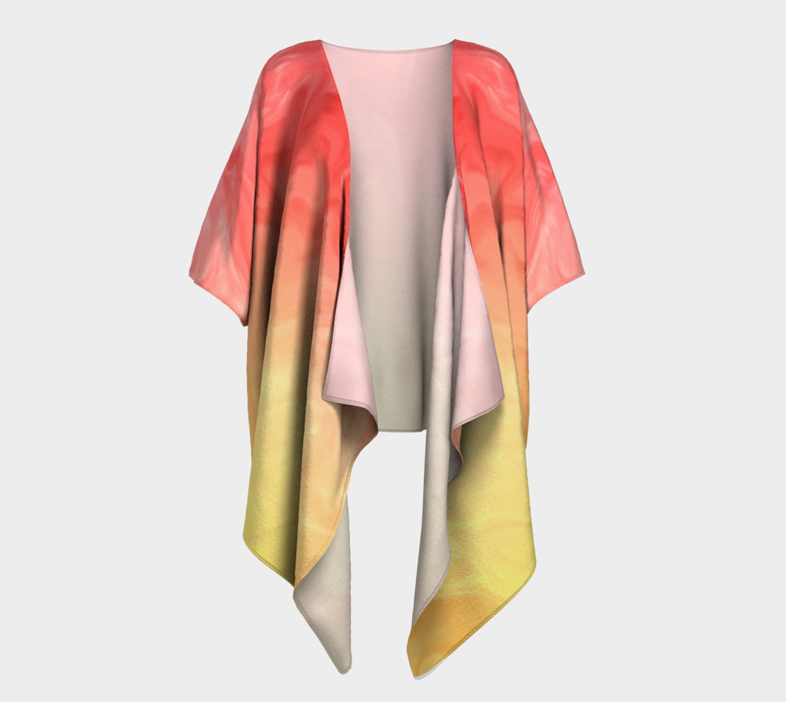 Ombre Orange Yellow Pattern preview #1