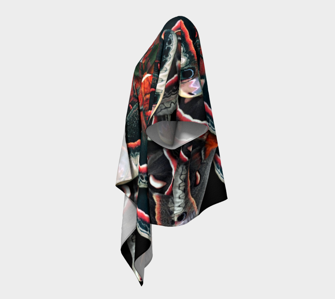 Mondo Cecropia Moth Draped Kimono preview #2