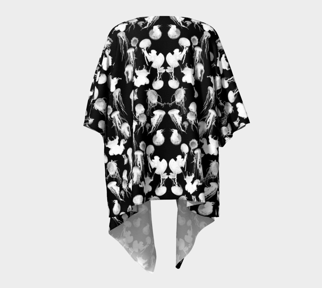 Black and White Jellyfish preview #4