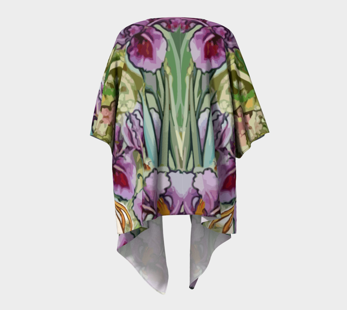 Nouveau Iris Draped Kimono preview #4