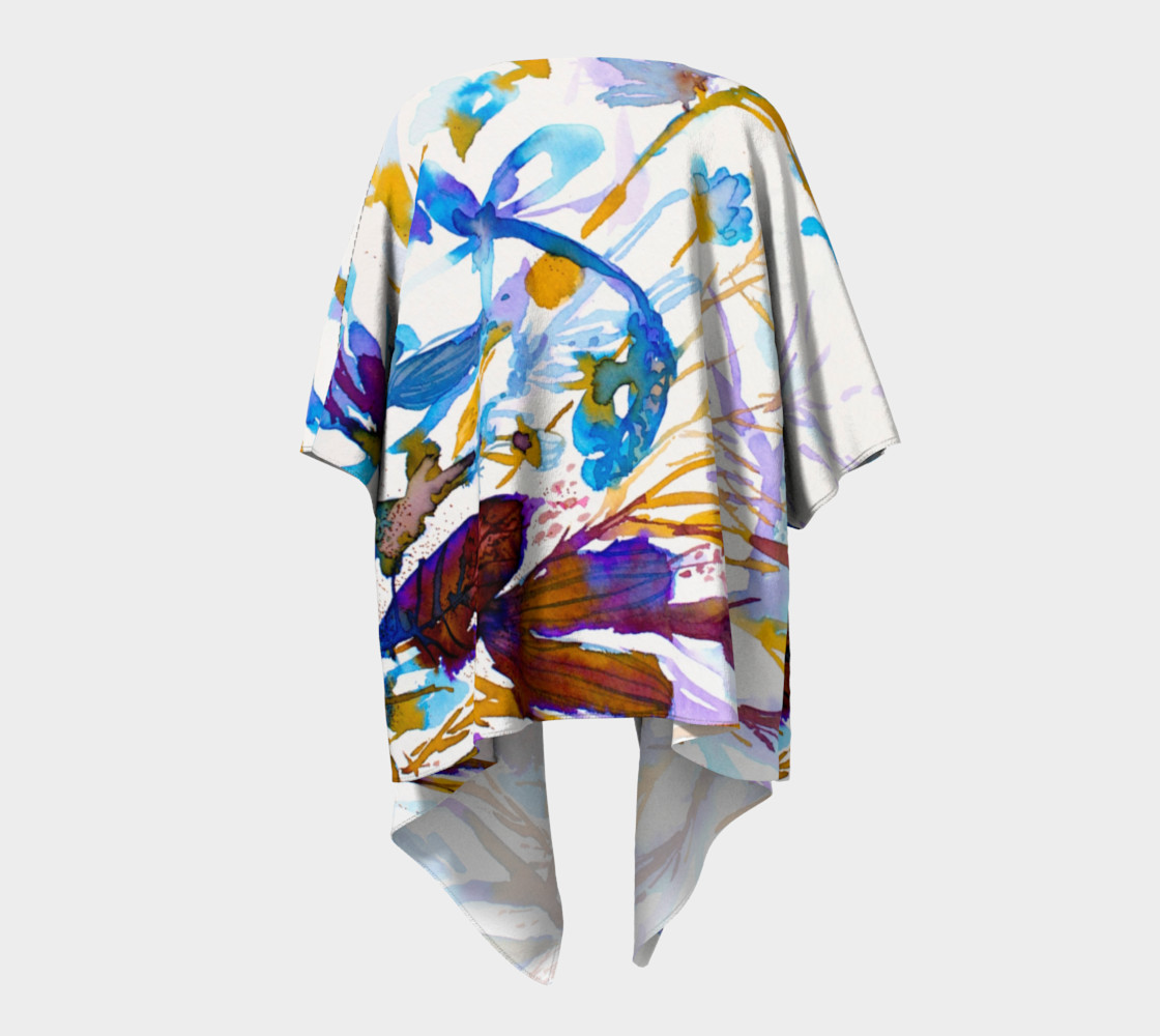 Blue Sea Weeds Kimono preview #4