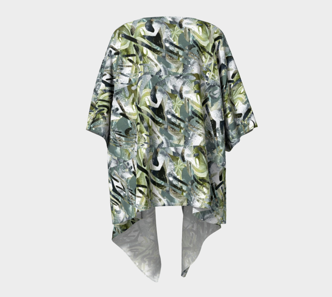 Playful Mariposa Dew Draped Kimono preview #4