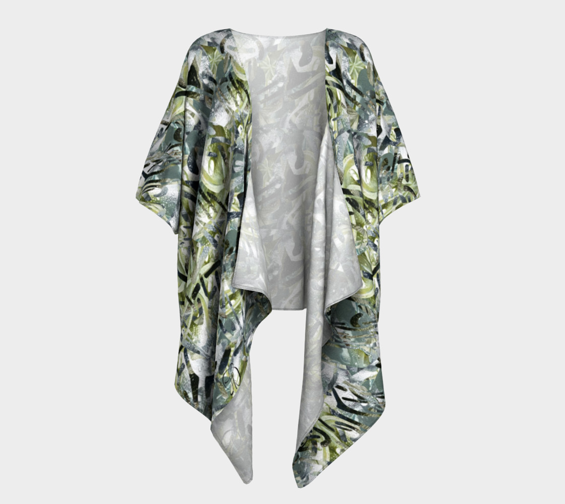 Playful Mariposa Dew Draped Kimono preview #1
