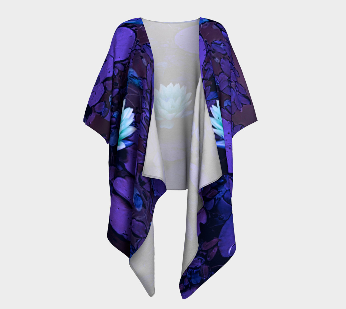 Lotus Flower Purple Turquoise preview #1