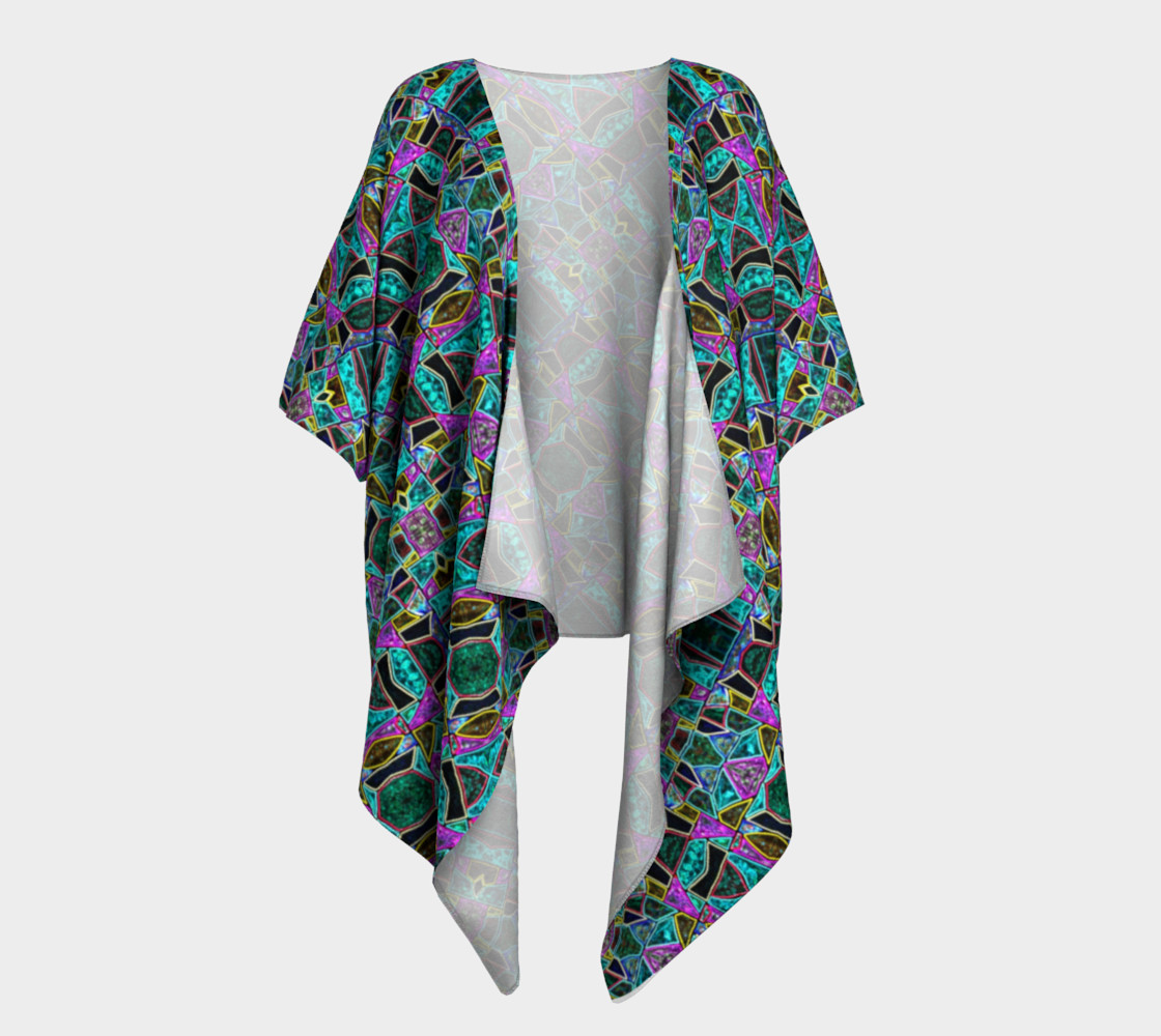Peace Stained Glass Kimono Drape II preview #1