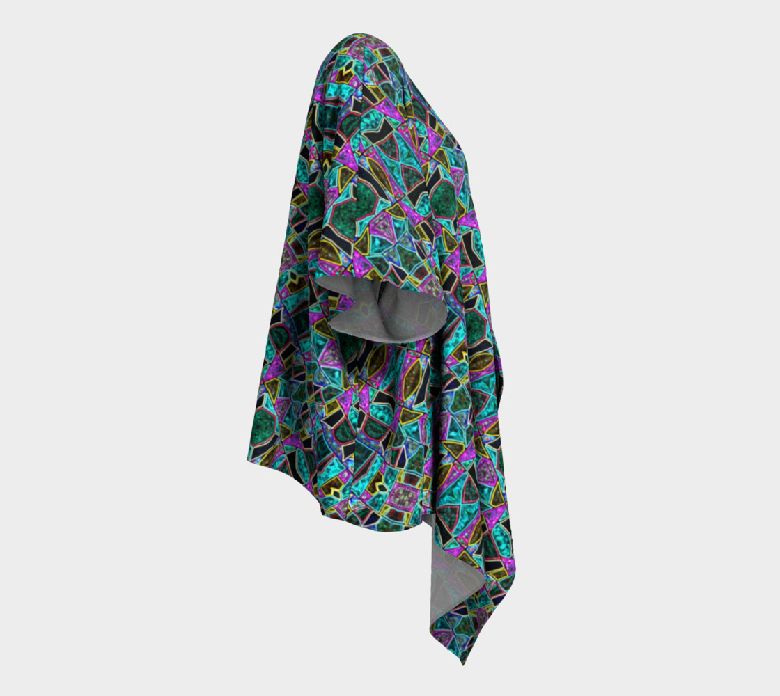 Peace Stained Glass Kimono Drape II preview #3
