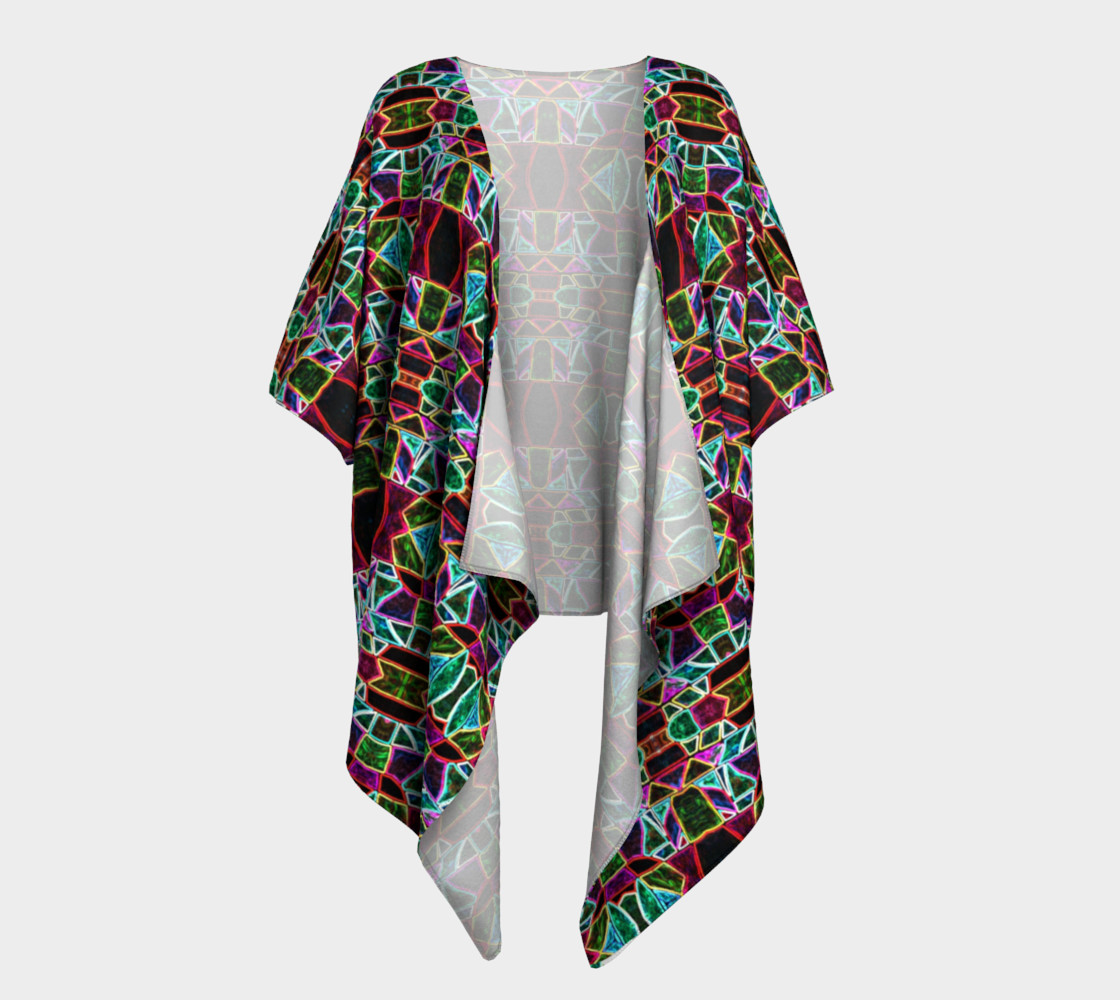 Antioch Stained Glass Kimono Drape preview #1