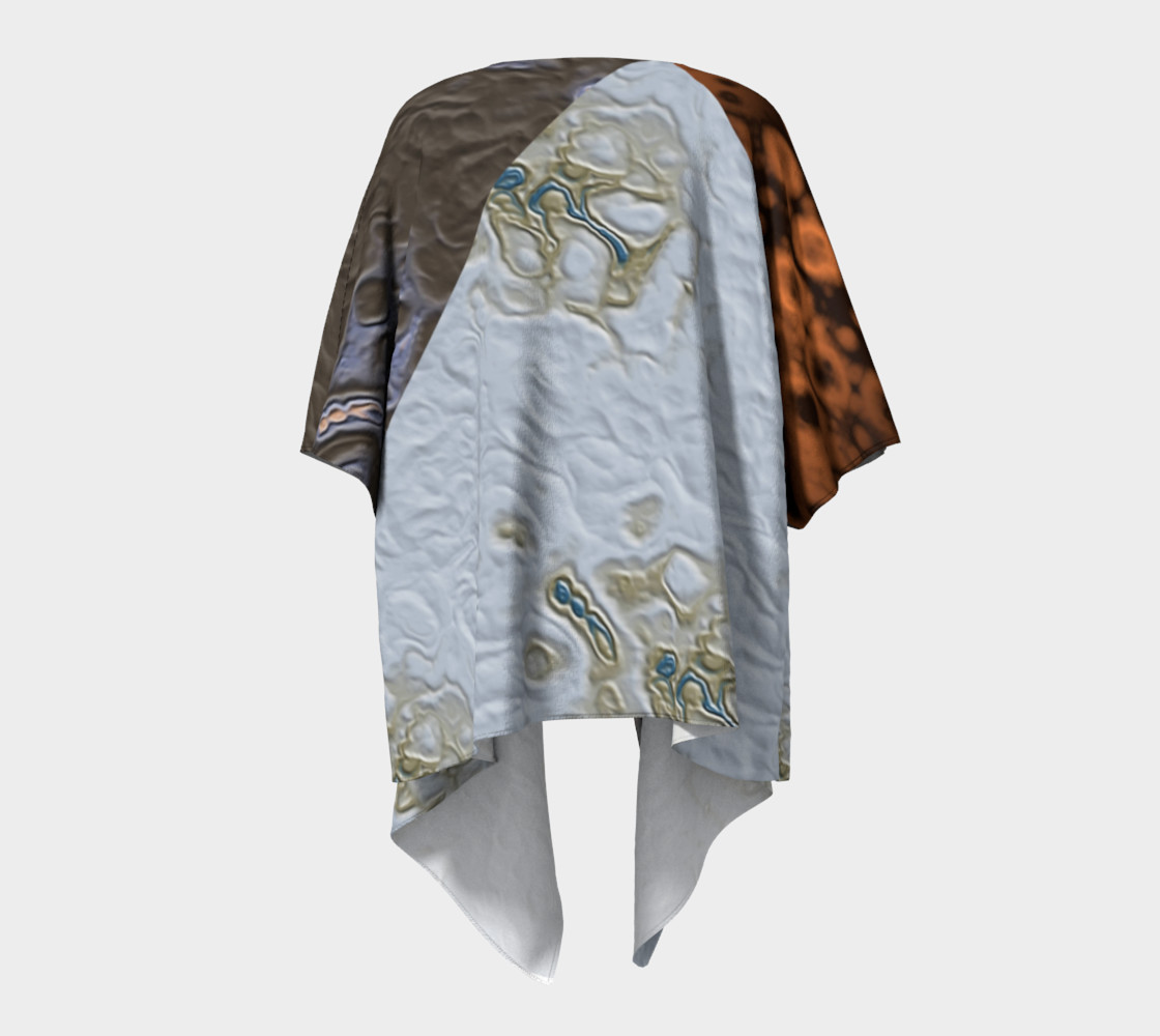 Craters and Stars Draped Kimono preview #4