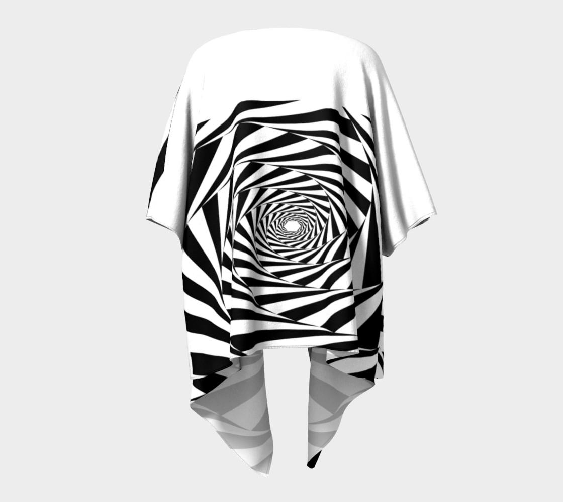 Hypnotic Draped Kimono preview #4