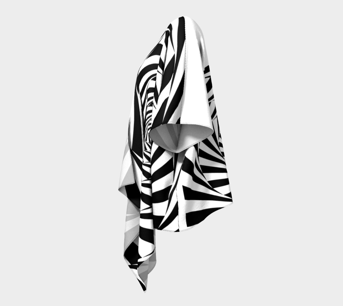 Hypnotic Draped Kimono preview #2