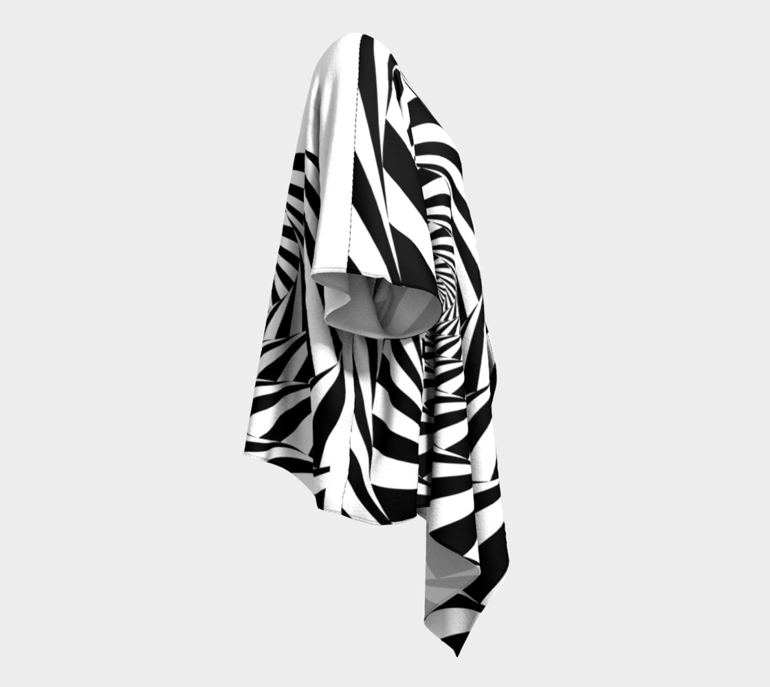 Hypnotic Draped Kimono preview #3