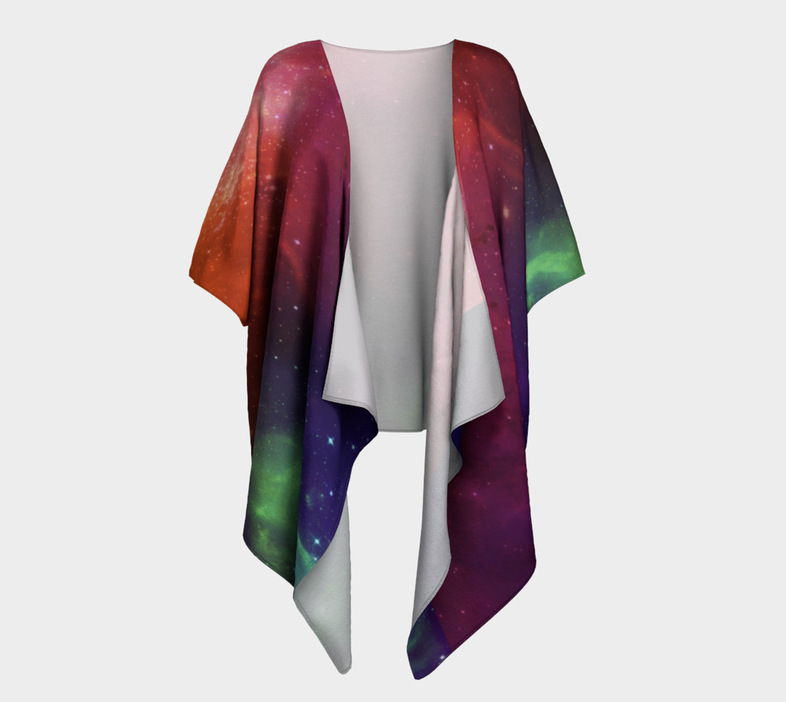 Aurora Portal Draped Kimono by Danita Lyn preview #1