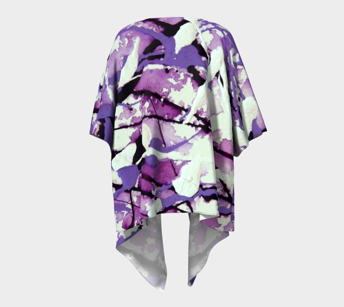 Garden Pixies Draped Kimono preview #4