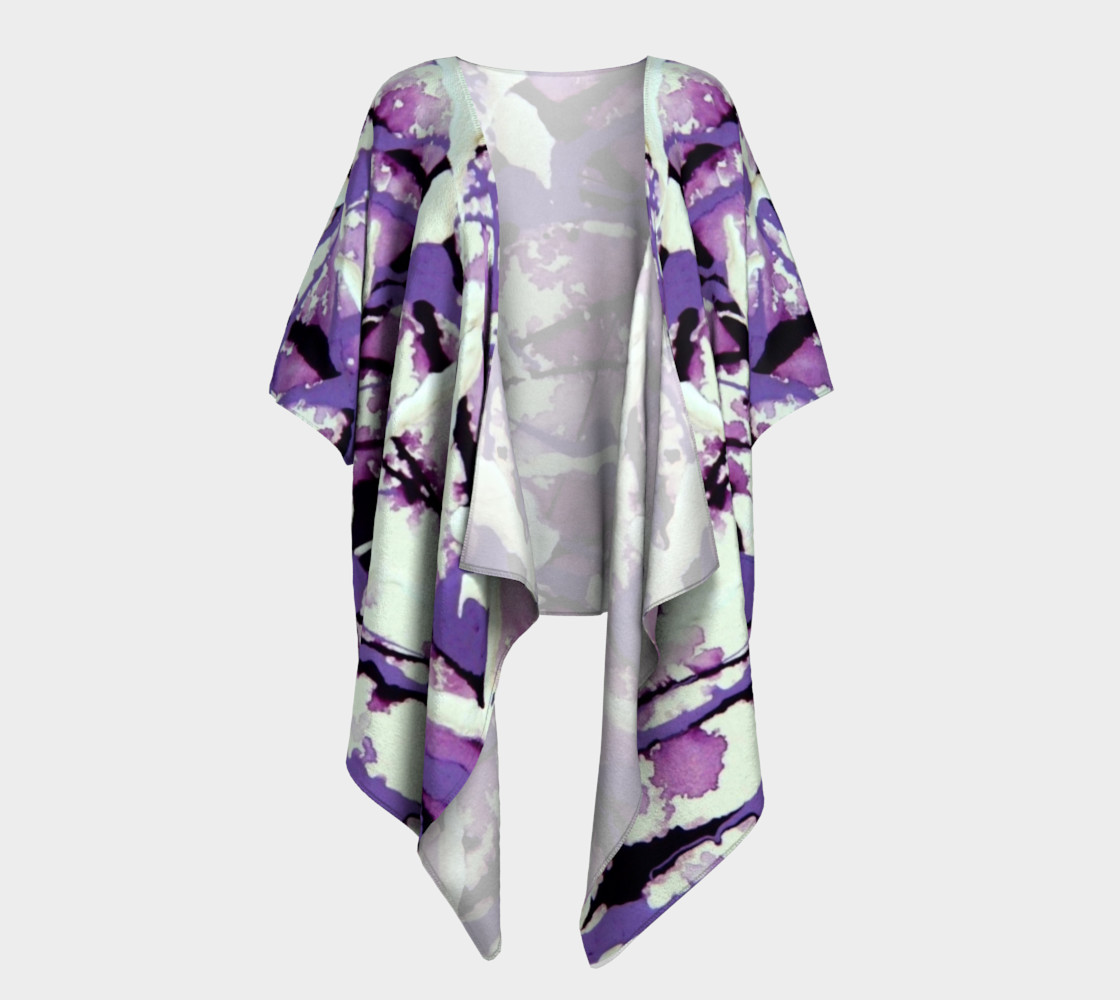 Garden Pixies Draped Kimono preview #1