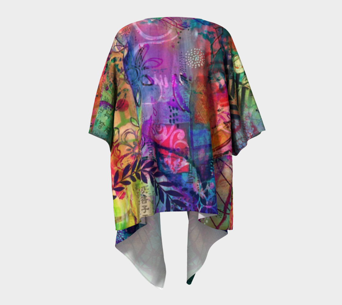 A Delicate Mess Draped Kimono, Draped Kimono by KirstenStar | Shop ...