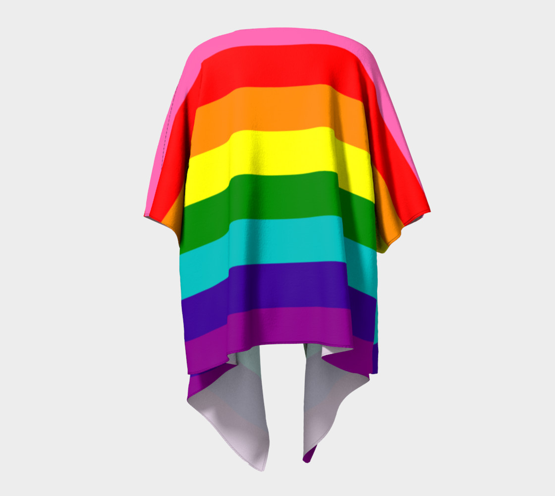 Rainbow Flag Original 8 Stripes Pattern LGBT Pride preview #4