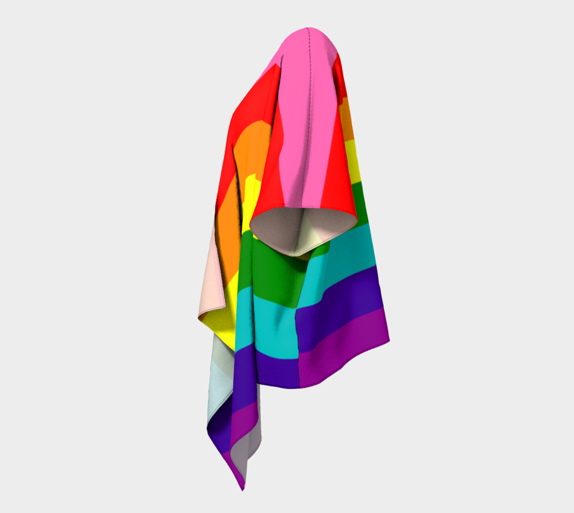 Rainbow Flag Original 8 Stripes Pattern LGBT Pride preview #2