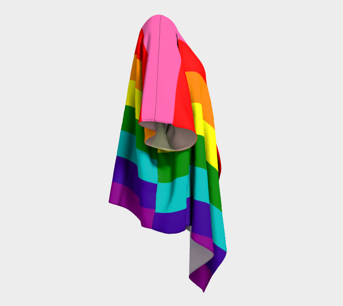 Rainbow Flag Original 8 Stripes Pattern LGBT Pride preview #3