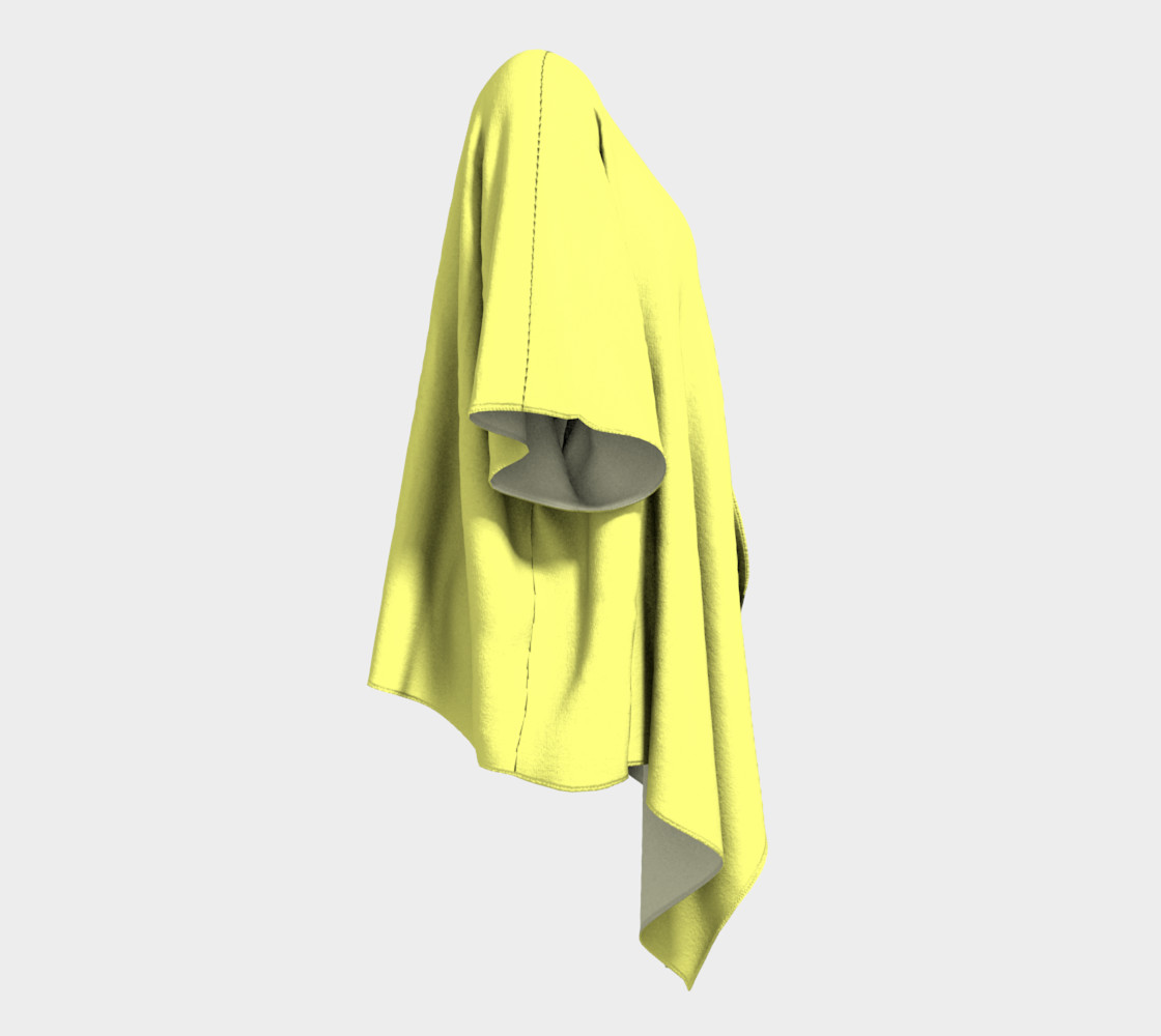 Canary Draped Kimono preview #3