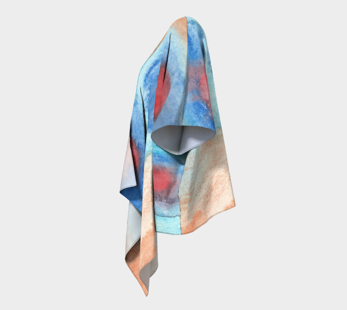 Flowers of Another Kind Draped Kimono preview #2